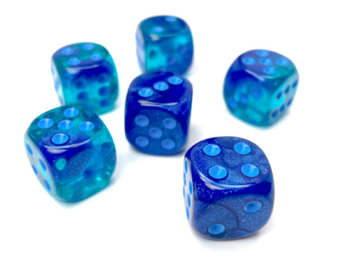 Gemini Blue-Blue/light blue Luminary D6