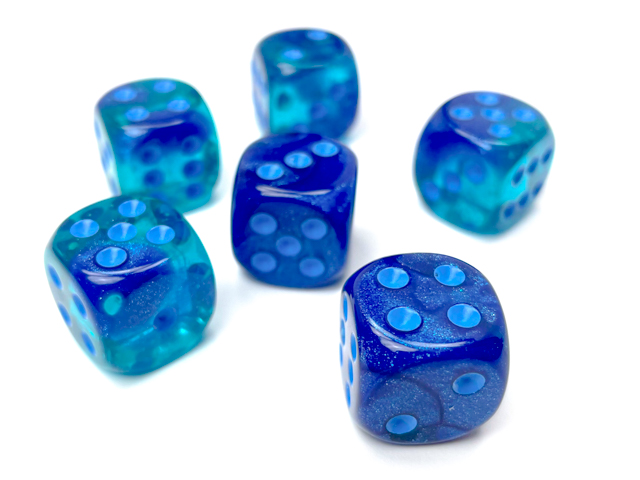 Gemini Blue-Blue/light blue Luminary D6