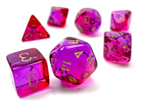 Gemini Translucent Red-Violet/gold