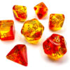 Gemini Translucent Red-Yellow/gold