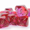Gemini Translucent Red-Violet/gold Dobbe