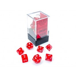 Translucent Mini-Polyhedral Red/white Do