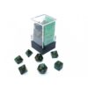 Scarab Mini-Polyhedral Jade/gold Dobbels