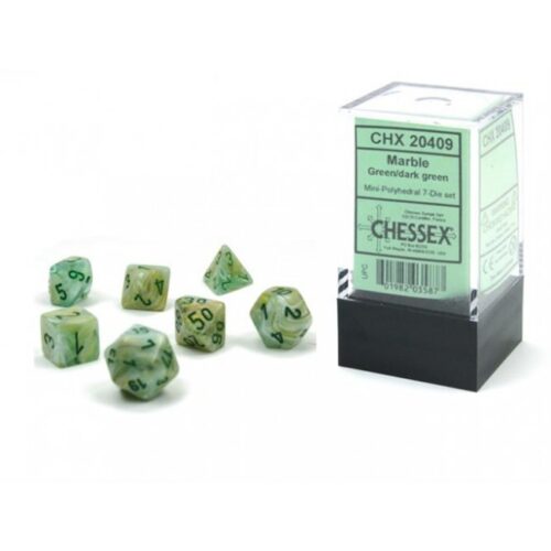 Marble Mini-Polyhedral Green/dark green