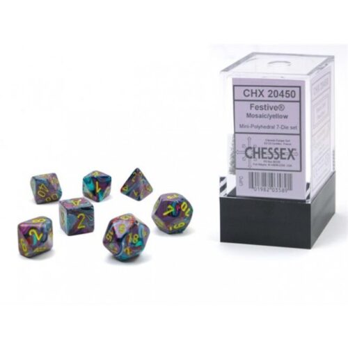 Festive Mini-Polyhedral Mosaic/yellow Do