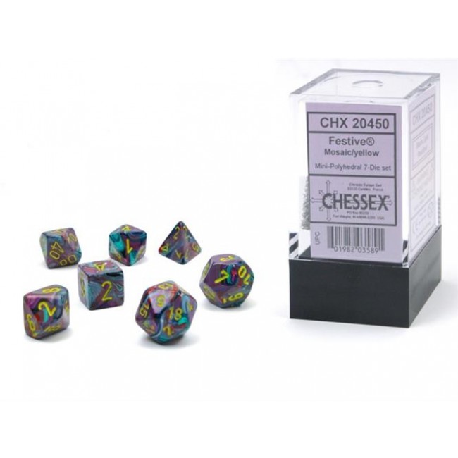 Festive Mini-Polyhedral Mosaic/yellow Do