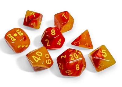 Gemini Yellow-Red/yellow Polyhedral