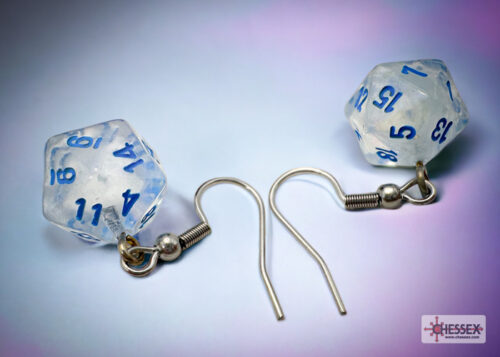 Hook Earrings Borealis Icicle Mini-Poly