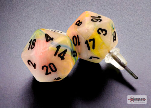 Stud Earrings Festive Circus Mini-Poly D