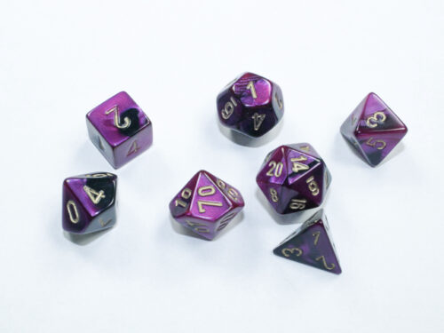 Gemini Mini-hedral Black-Purple/gold Dob