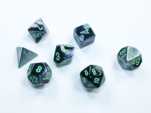 Gemini Mini-hedral Black-Grey/green Dobb