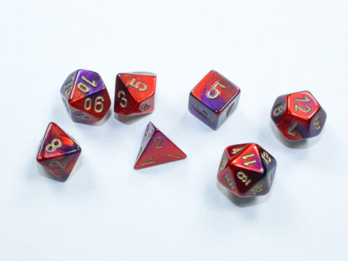 Gemini Mini-hedral Purple-Red/gold Dobbe