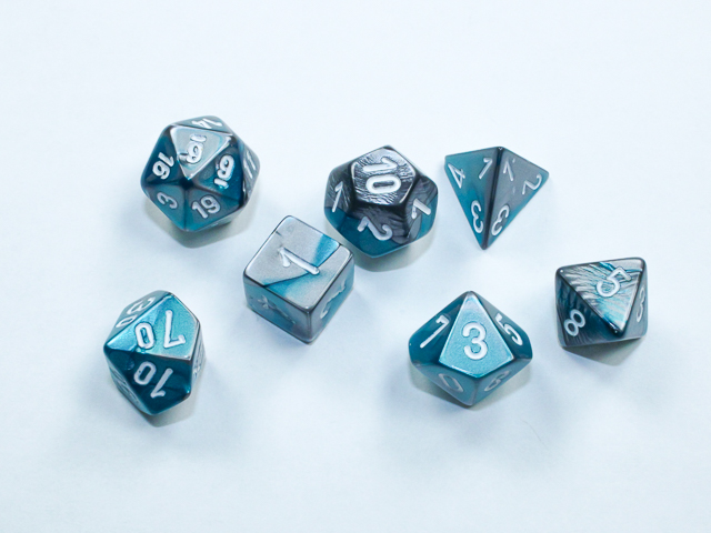 Gemini Mini-hedral Steel-Teal/white Dobb