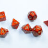 Scarab Mini-hedral Scarlet/gold Dobbelst