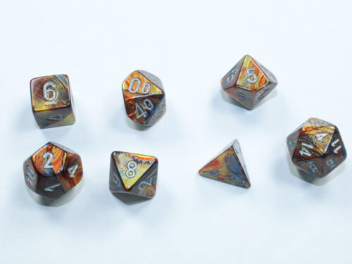 Lustrous Mini-hedral Gold/silver Dobbels
