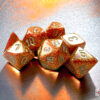 Glitter Mini-Polyhedral Gold/silver Dobb