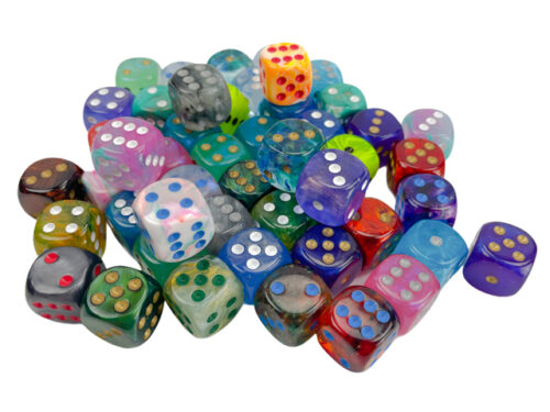 Bag of 50 Assorted Loose Signature 16mm