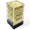 Opaque Pastel Yellow/black D6 16mm Dobbe