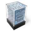 Chessex Opaque Pastel Blue/black D6 12mm Dobbelsteen Set (36 stuks) – vanaf 3 jaar
