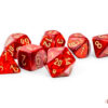 Scarab® Mega-hedral Scarlet/gold Dobbels