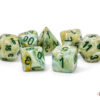 Marble Mega-hedral Green/dark green Dobb