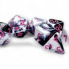 Gemini Polyhedral Black-White/pink Dobbe