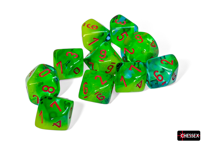 Gemini Plasma Green-Teal/orange Luminary