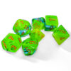 Gemini Polyhedral Plasma Green-Teal/oran
