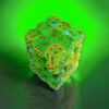 Gemini 12mm d6 Plasma Green-Teal/orange