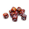 Festive 16mm d6 Symphony/white Dobbelste