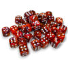 Festive 12mm d6 Symphony/white Dobbelste