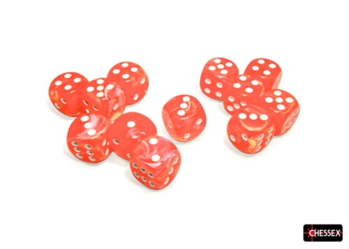 Festive 16mm d6 Dahlia/white Luminary Do