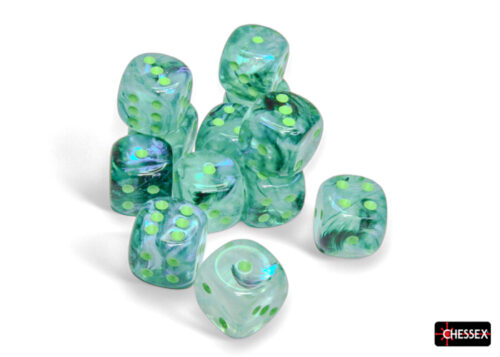Borealis 16mm d6 Kelp/light green Lumina