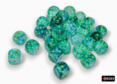 Borealis 12mm d6 Kelp/light green Lumina
