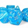 Luminary Sky/silver Mega-Hedral Dobbelst