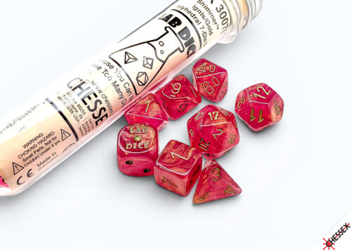 Shimmer Ignis/gold Polydice Dobbelsteen