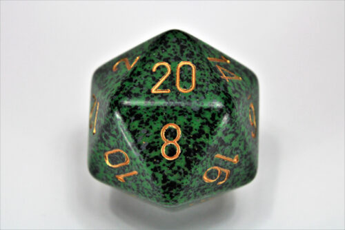 Golden Recon Speckled 34mm D20