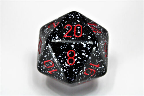 Space Speckled 34mm D20