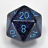 Cobalt Speckled 34mm D20