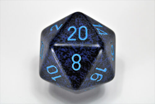 Cobalt Speckled 34mm D20