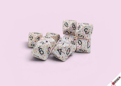 Speckled Birthday D10 Dobbelsteen Set (1