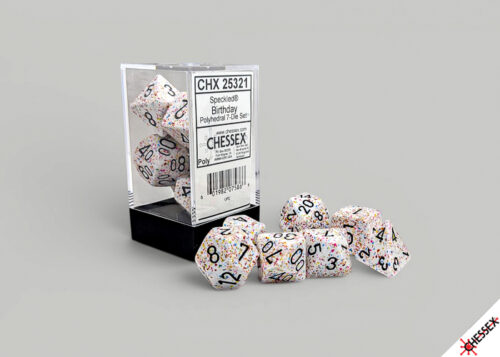 Speckled Birthday Polydice Dobbelsteen S