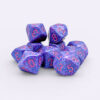 Speckled Purple Passion D10 Dobbelsteen