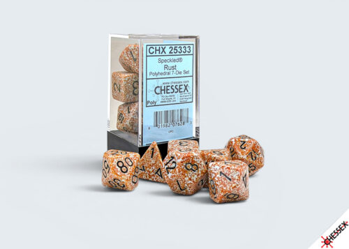 Speckled Rust Polydice Dobbelsteen Set (