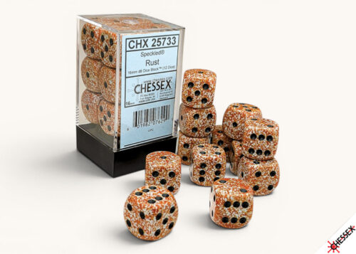 Speckled Rust D6 16mm Dobbelsteen Set (1