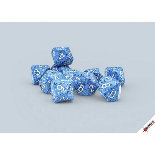 Speckled Ocean Stone D10 Dobbelsteen Set