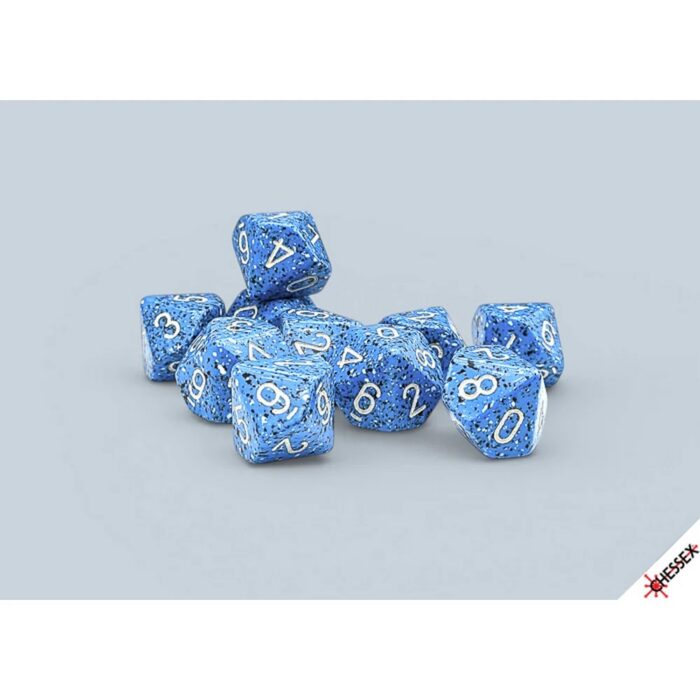 Speckled Ocean Stone D10 Dobbelsteen Set