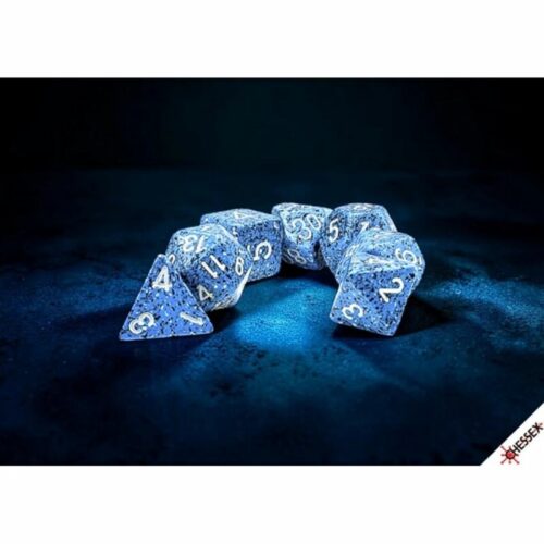 Speckled Ocean Stone Polydice Dobbelstee