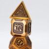 Alchemist Metals: Gold - Metal RPG Dice