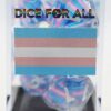 Transgender Flag RPG Dice Set